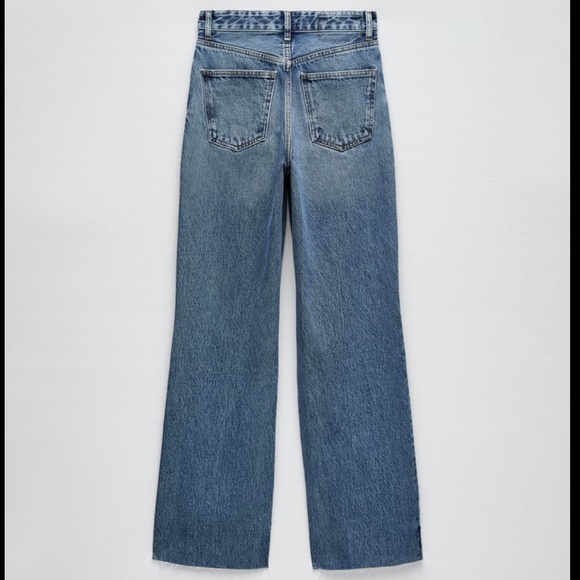 Ripped Wide Leg Jeans from Zara - Picture 3 of 3